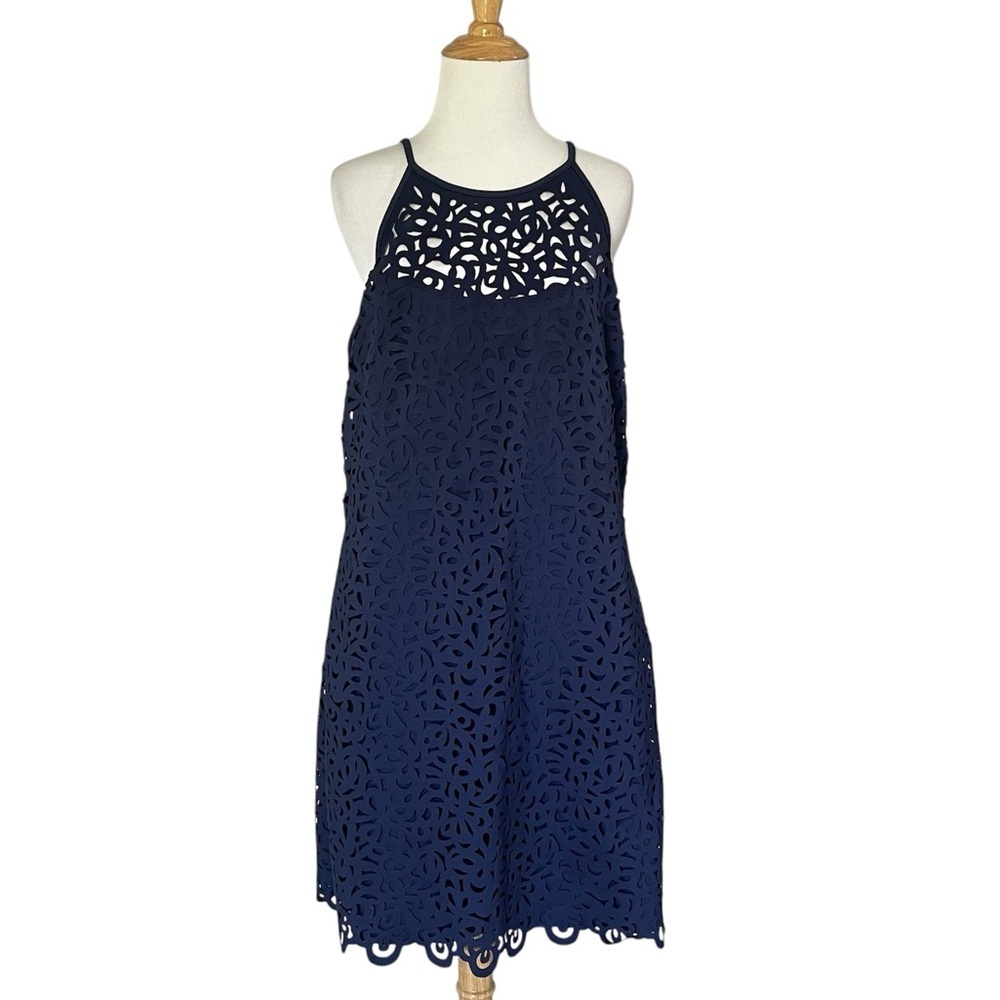 Lilly Pulitzer Pearl True Lazer Cut Scuba dress